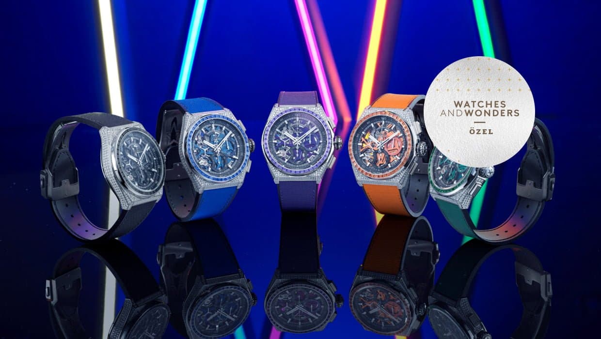 Watches and Wonders 2021: Zenith Defy 21 Spectrum ile Yüksek Titreşimli Mücevherler