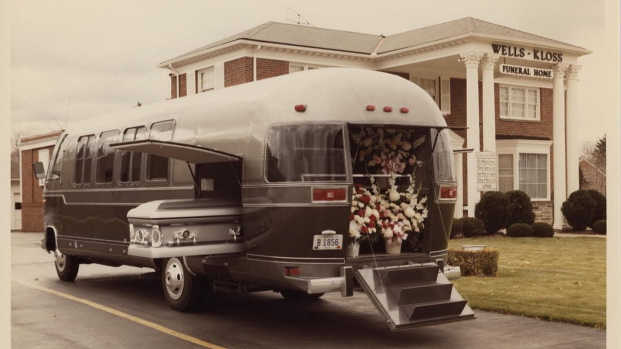 Airstream Funeral Coach