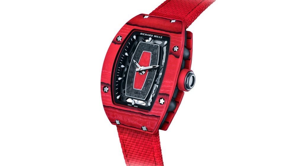 Hız Tutkusu Kadınların Bileğinde: Richard Mille 07-01 Racing Red