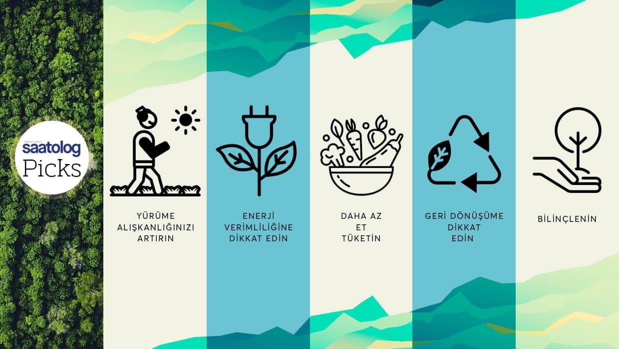 Saatolog Picks – Karbon Ayak İzini Azaltmak