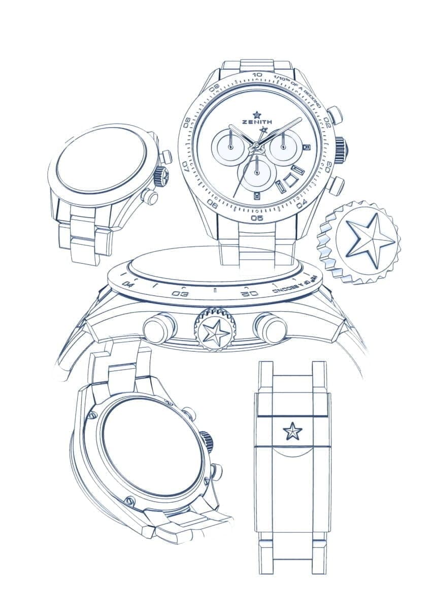 CHRONOMASTER SPORT SKETCH