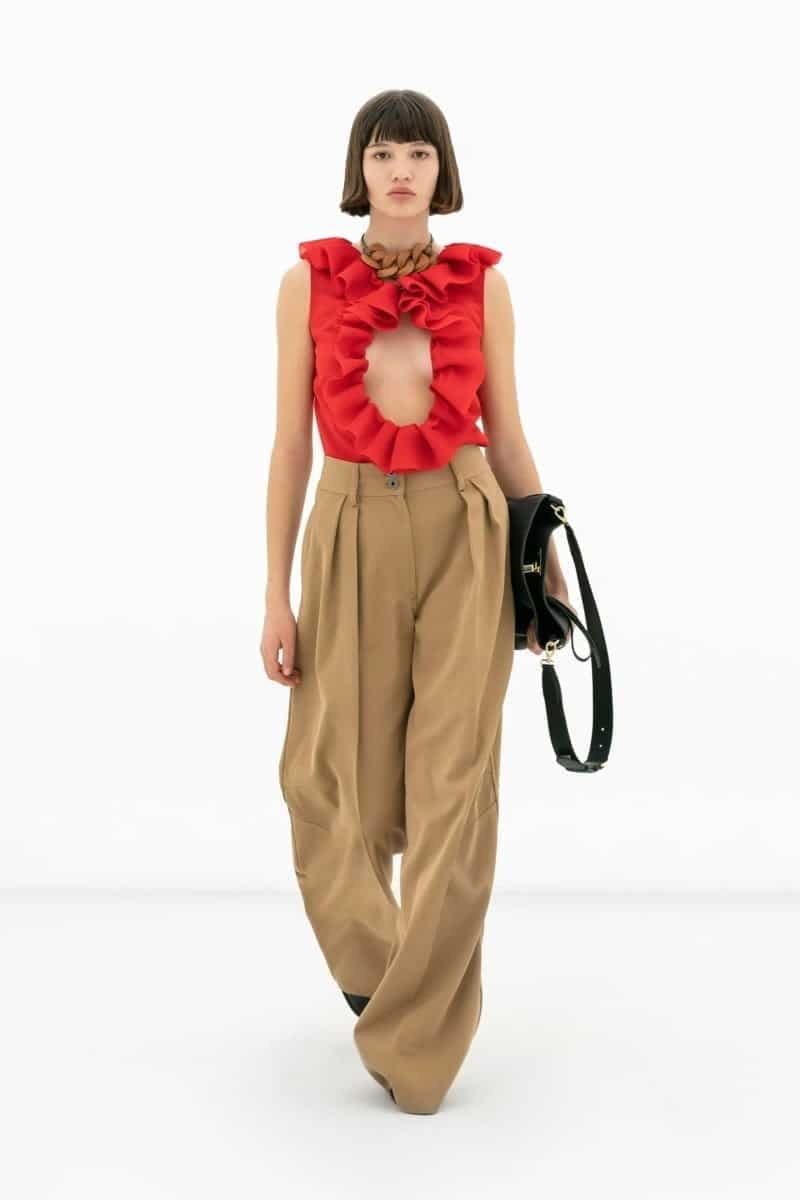FERRAGAMO WIDELEG TROUSERS