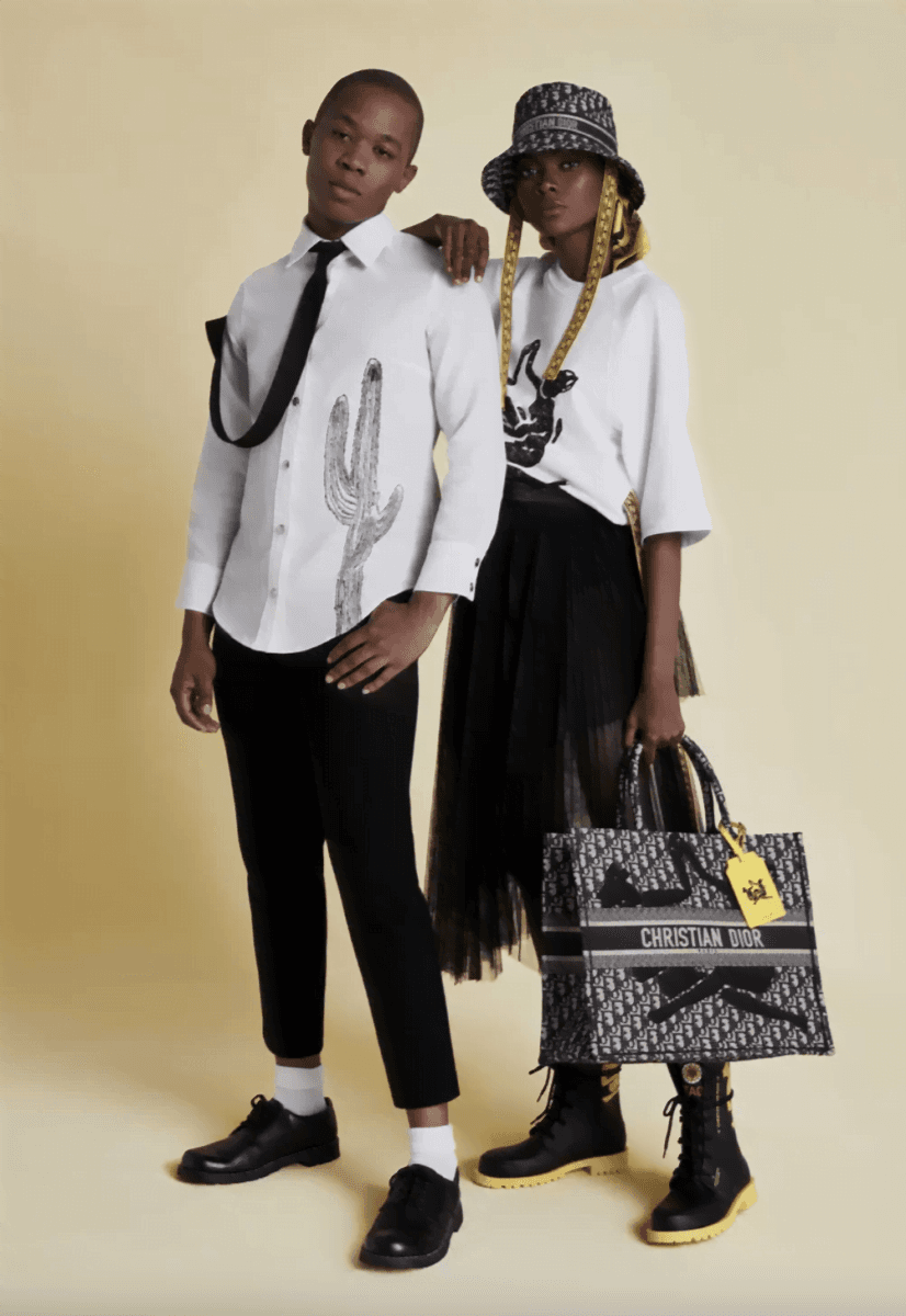 Dior Collaborates with Thebe Magugu