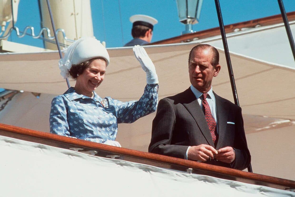 Elizabeth ve Philip Britanniada