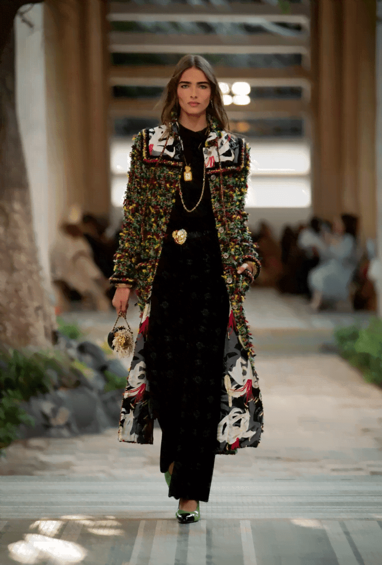 An Exotic Greeting from Chanel to the 70s