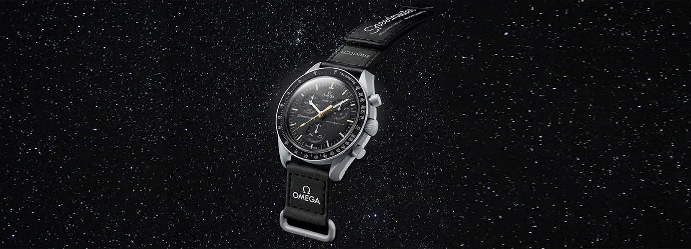 Altın Kaplamalı Bir Swatch: MoonSwatch Mission to the Moon Gold