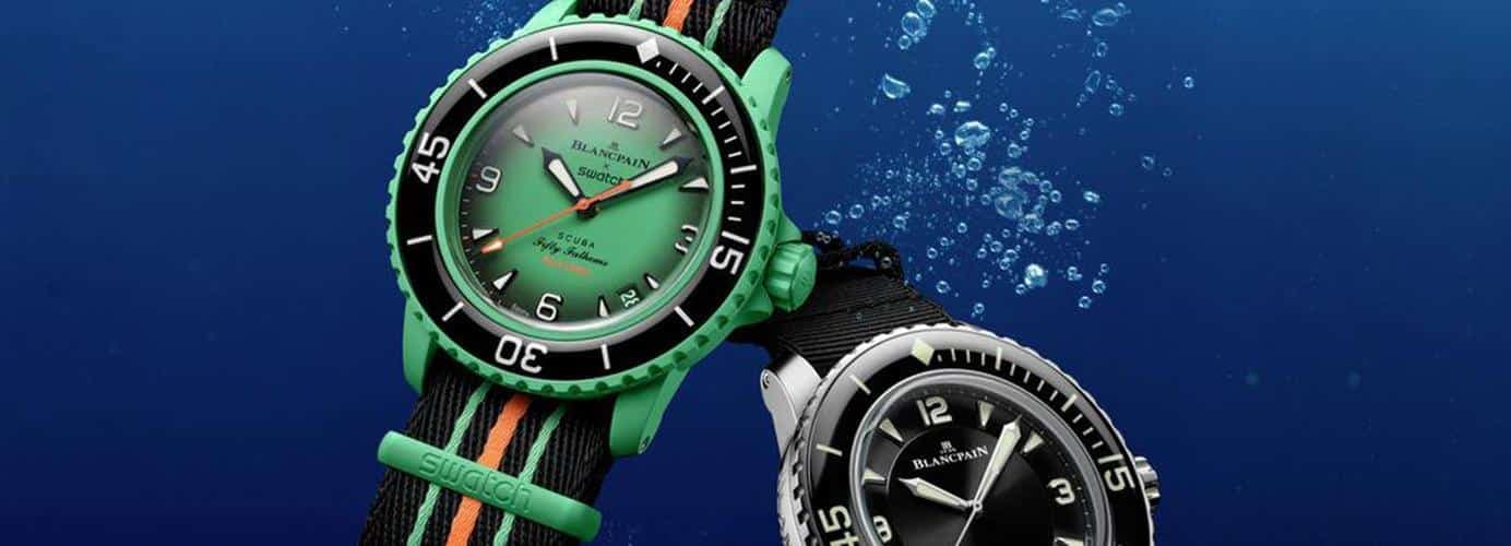 Swatch x Blancpain Bioceramic Scuba Fifty Fathoms