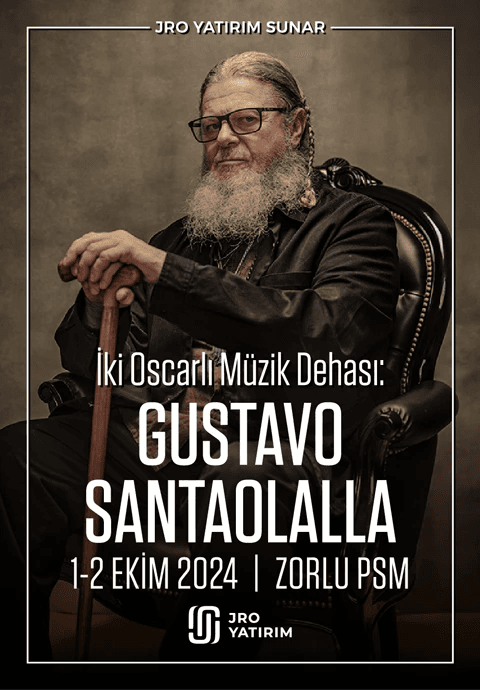 2024 Konser Takvimi gustavo santaolalla