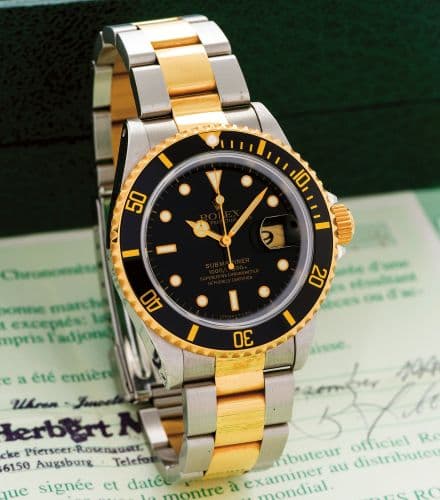 Rolex 16613 Black Tritium