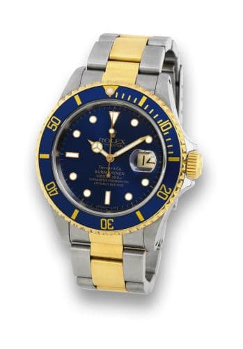 Rolex 16613 Blue Tiffany Tritium