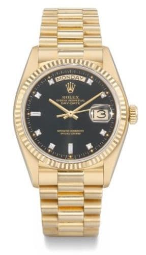Rolex 18038 Black Diamond