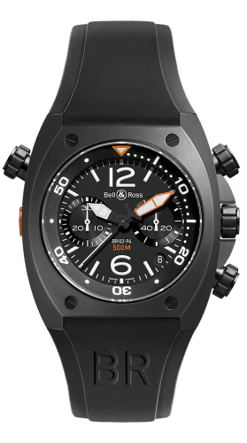 Bell & Ross BR02-CHR-BL-CA