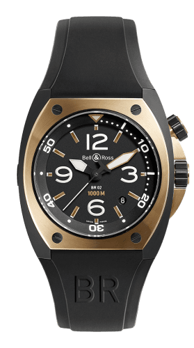 Bell & Ross BR02-PINKGOLD-CA