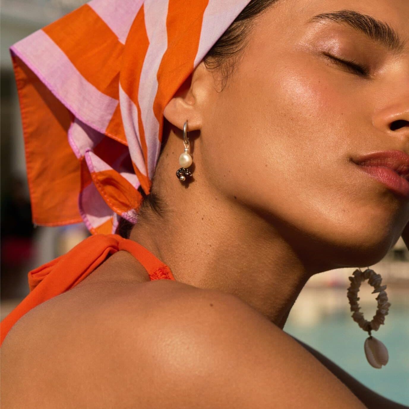 glossier summer capsule bandana edited