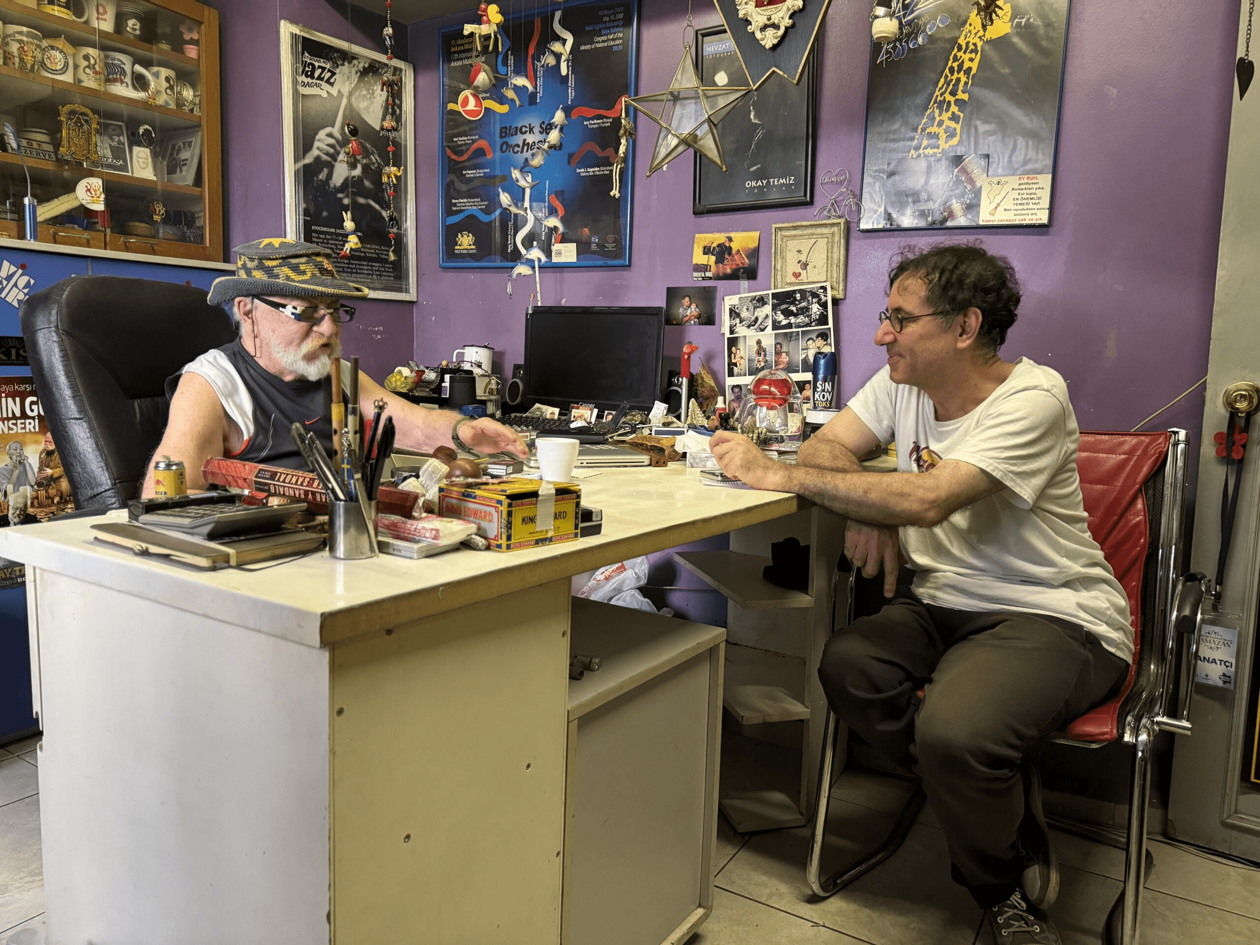 Okay Temiz ve Murat Beşer