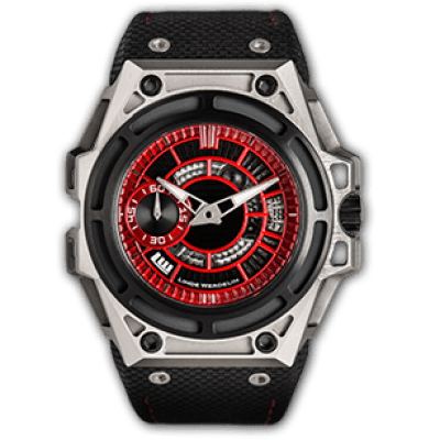 Linde Werdelin SpidoLite Titanium Red