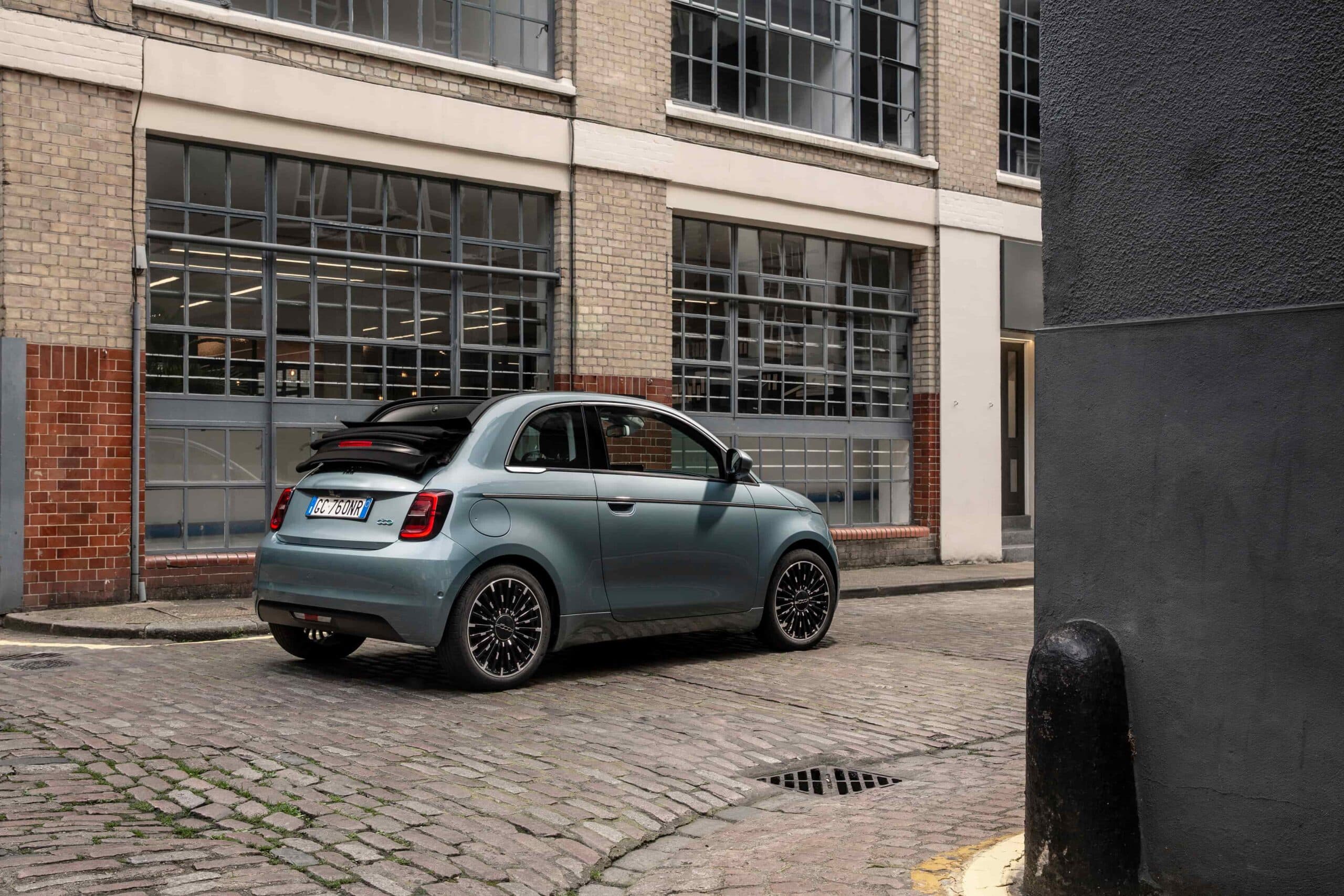 cabrio otomobiller Fiat 500 Cabrio