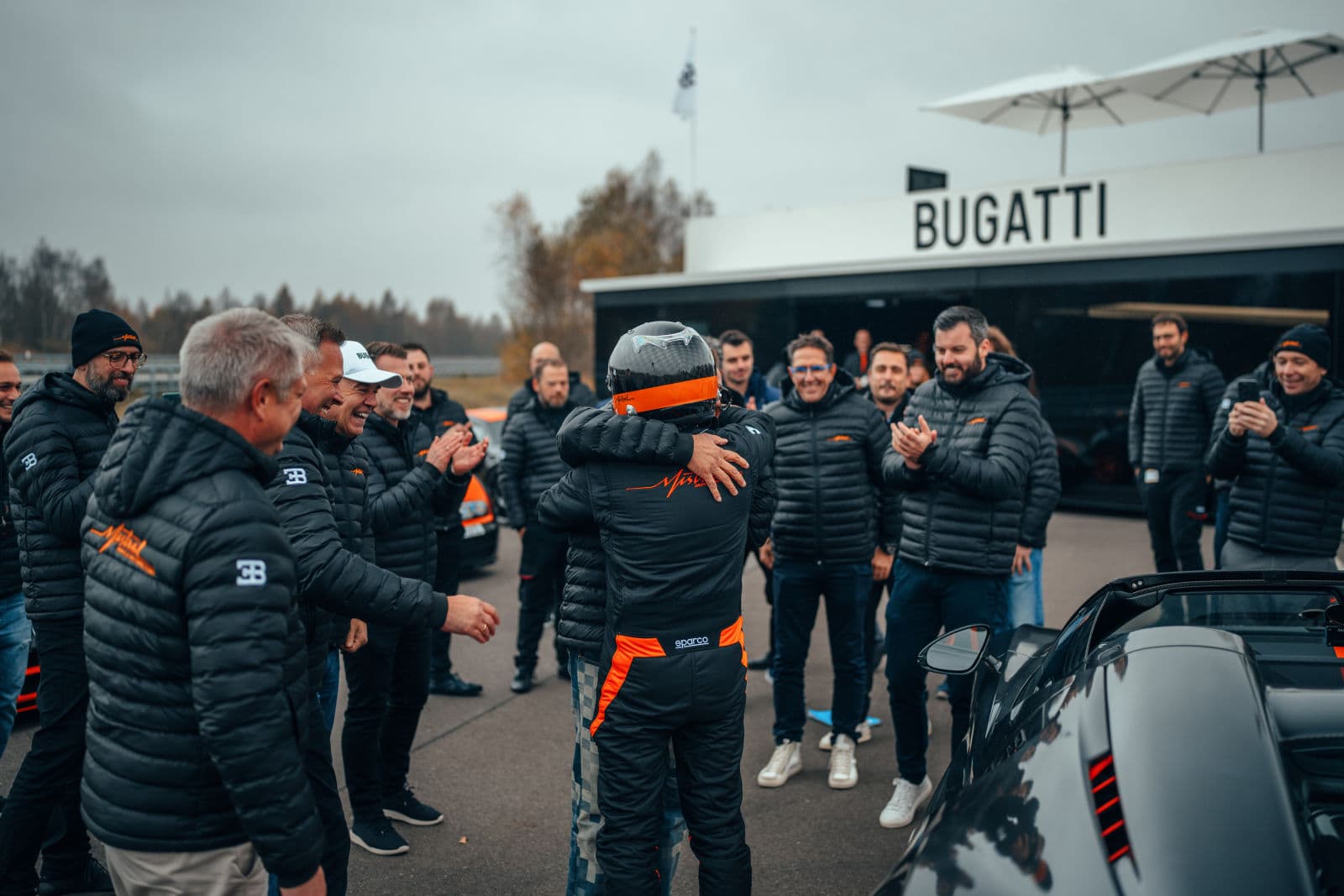 Bugatti W16 Mistral World Record