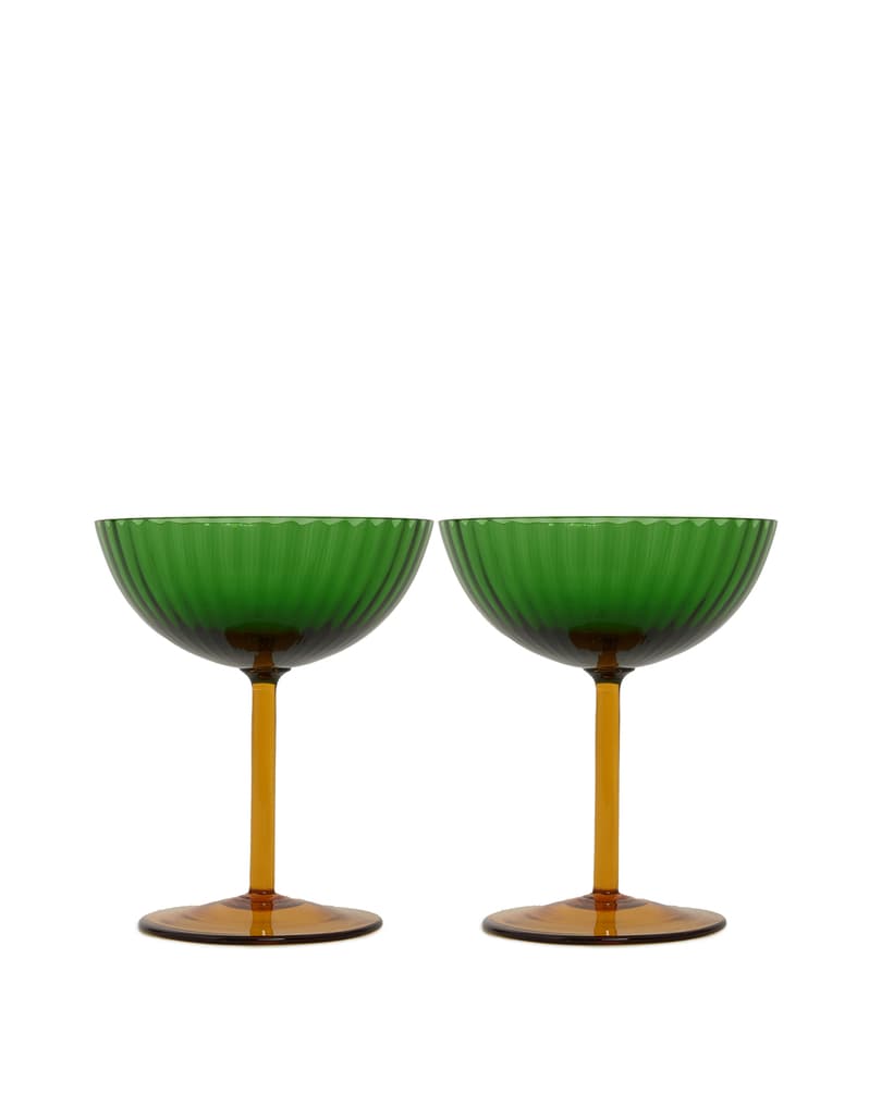 LA DOUBLEJChampagne Glasses Set of 2