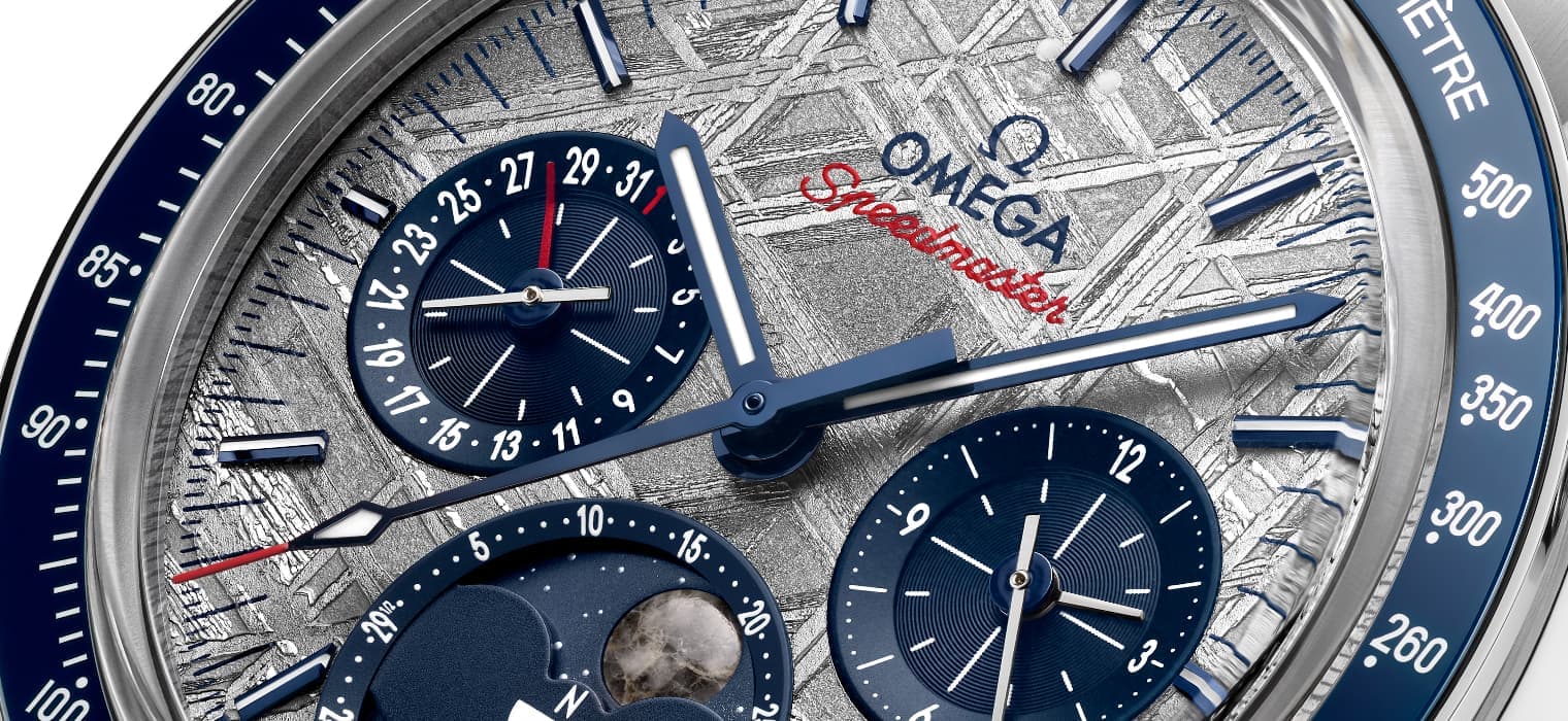 Yılın İlk Speedmaster’ı: Omega Speedmaster Moonphase Meteorite