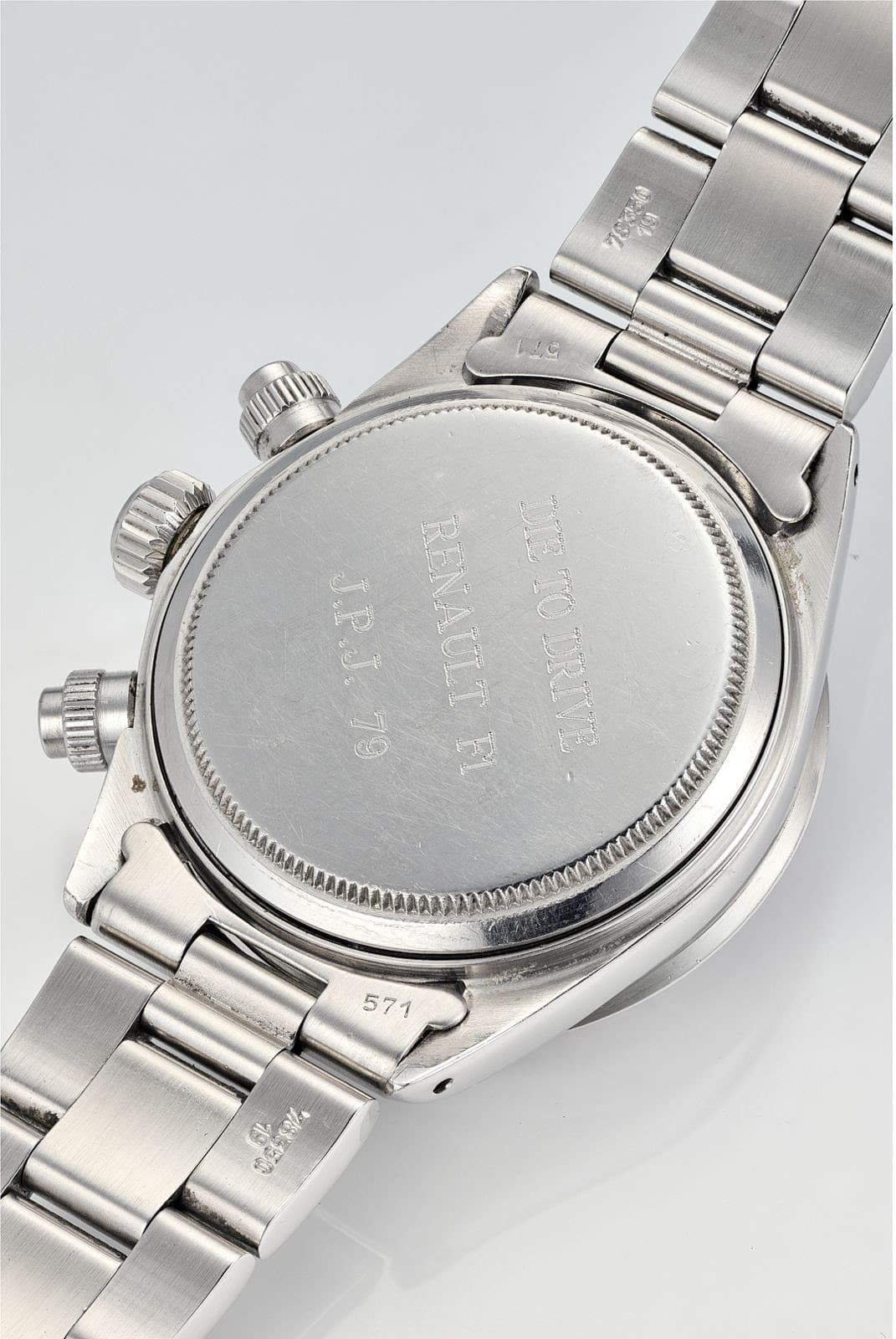 Jean-Pierre Jaboulle'ün müzayedede satışa sunulacak saati.