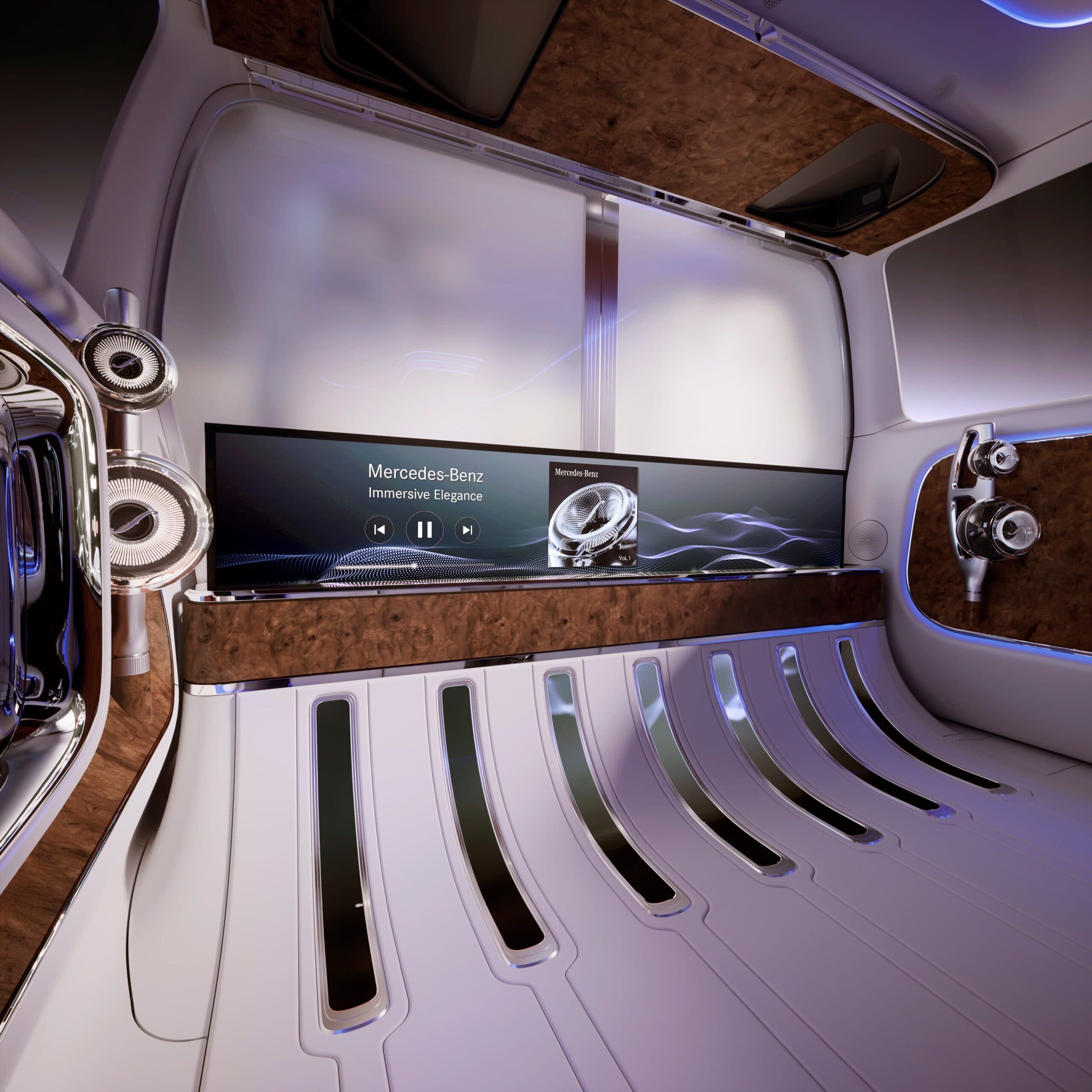 mercedes benz vision v concept 11