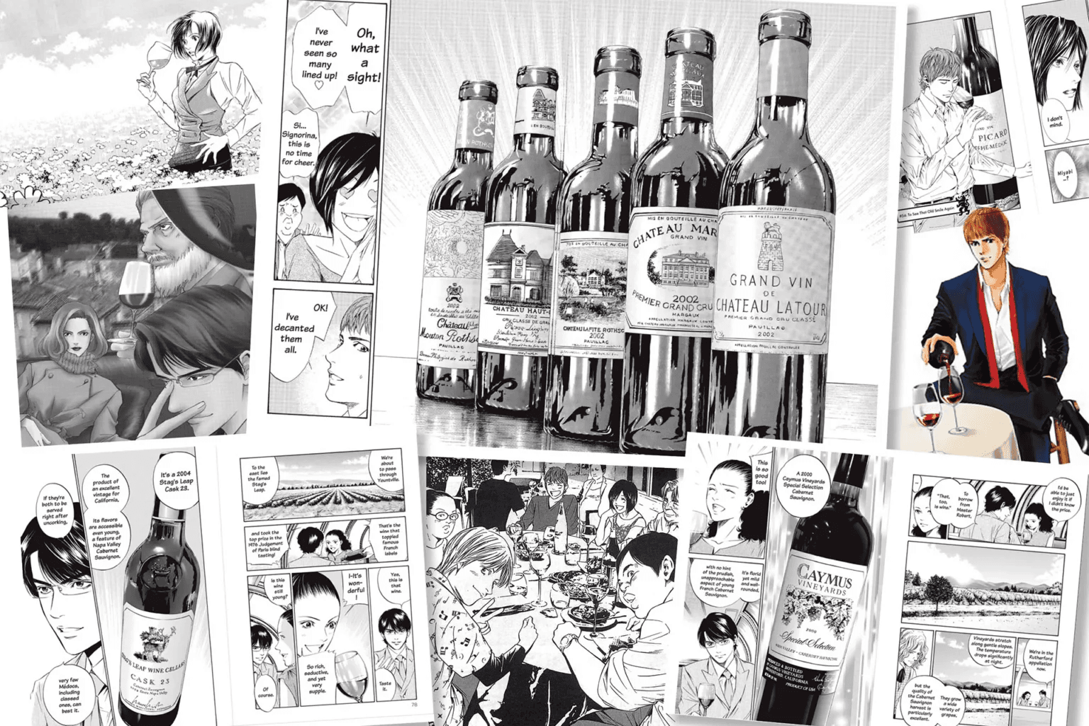 Graphic Novels About Wine and Gastronomy