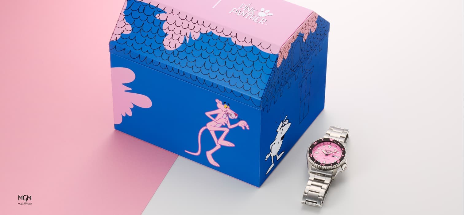 Renkli Kadranlar: Seiko 5 Sports SKX Series Pink Panther