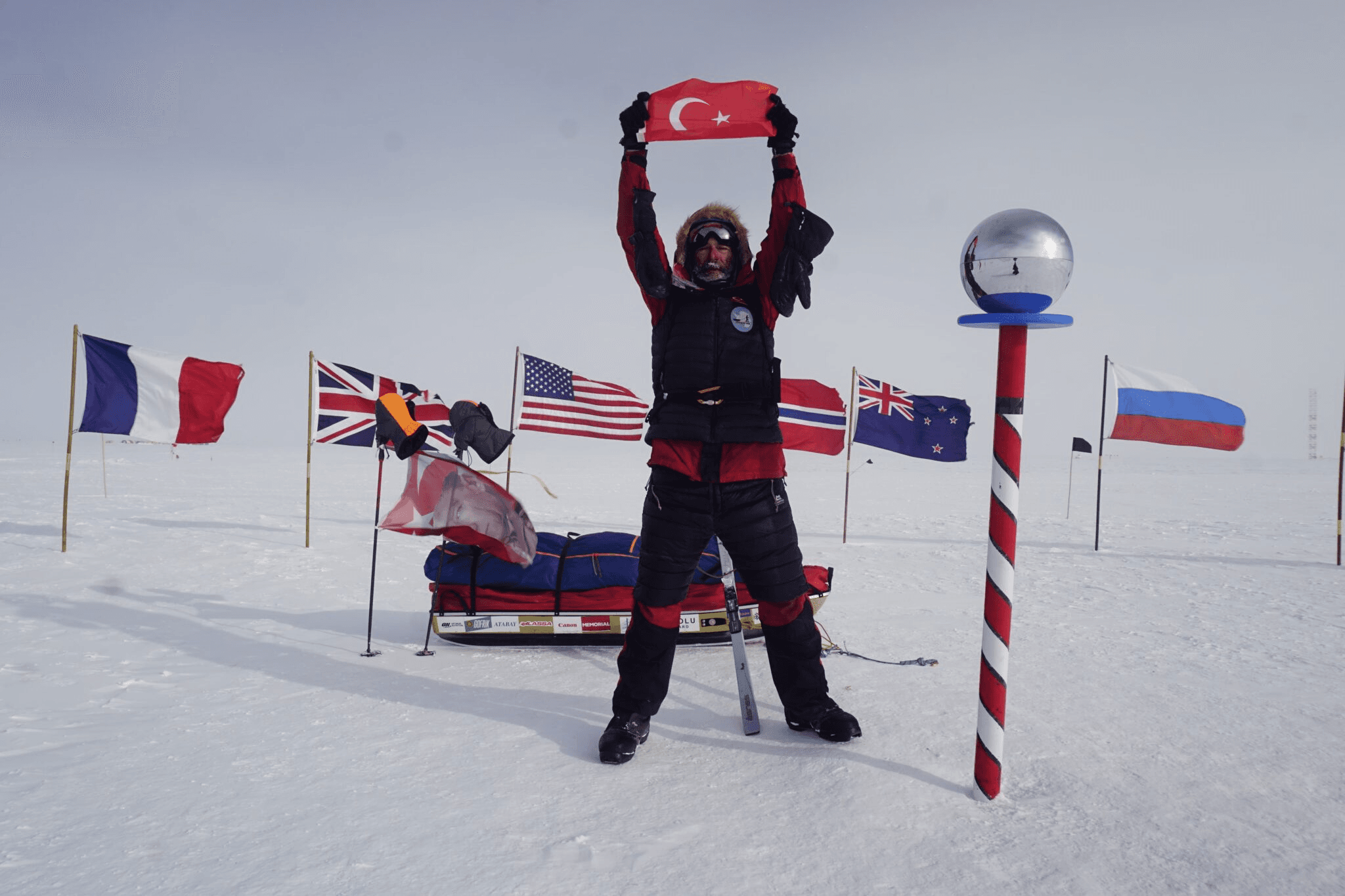 The First Turk to Trek to the South Pole: Ali Rıza Bilal