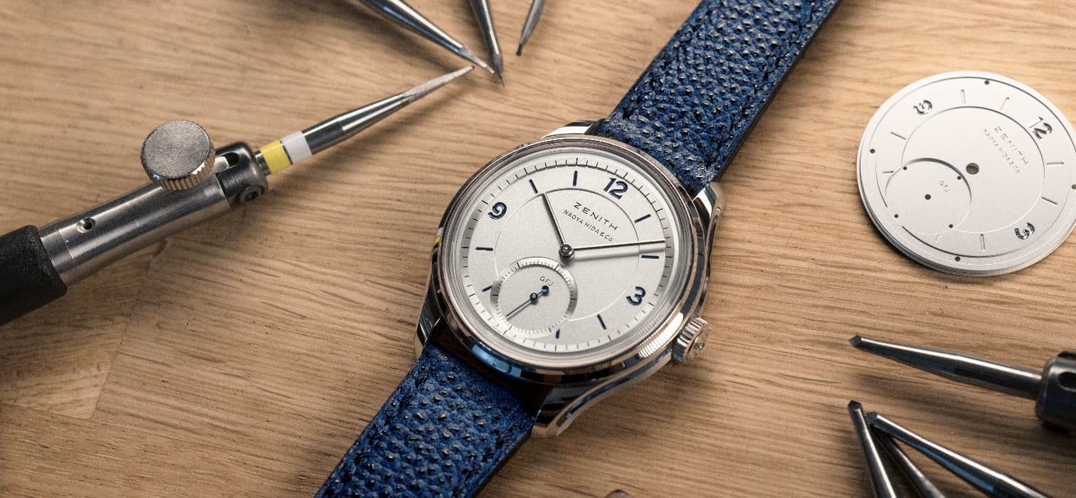 Tek Kadran, Çift İmza: Zenith G.F.J. Calibre 135 Double Signed with Naoya Hida & Co.