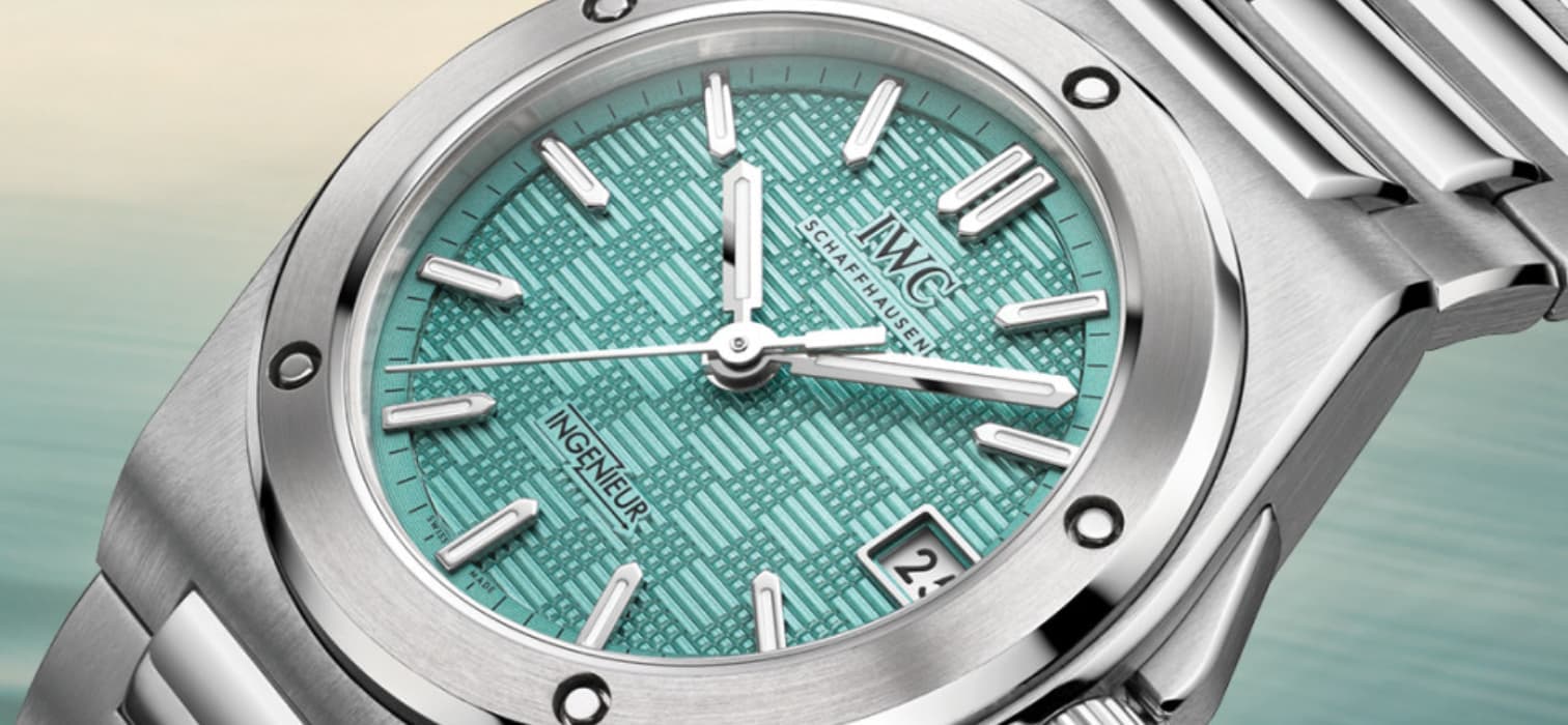 IWC Ingenieur Automatic 35’e “Pool” Mavisi Dokunuşu