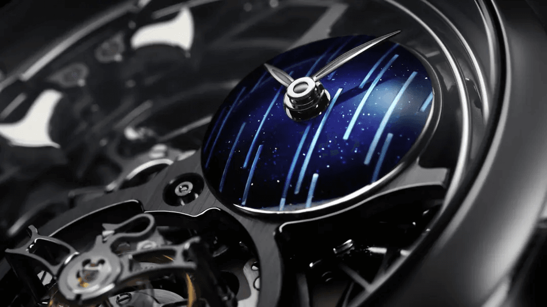 H. Moser & Cie. Introduces the New Endeavour Minute Repeater Cylindrical Tourbillon Skeleton Cosmic Rain