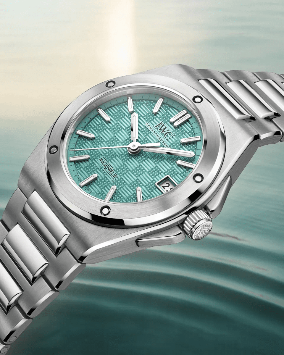 A “Pool” Blue Touch for the IWC Ingenieur Automatic 35