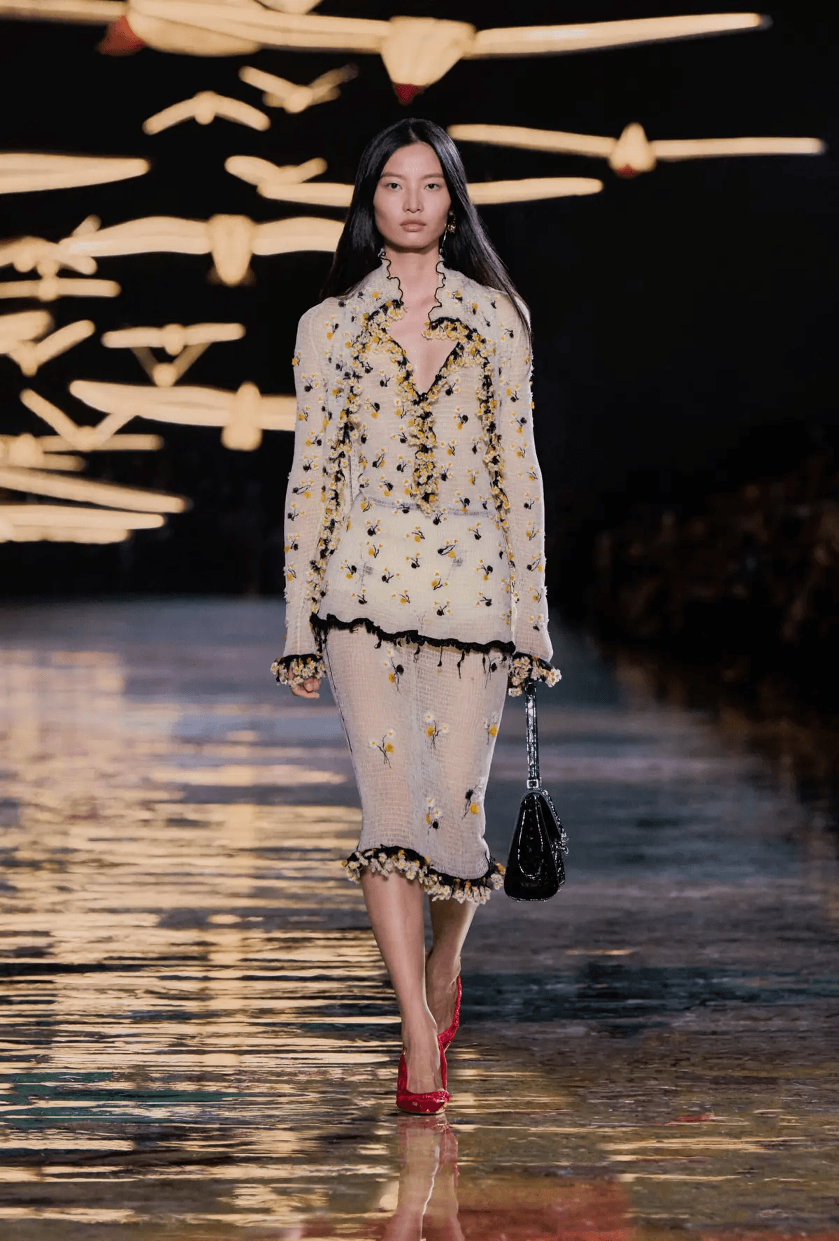 2027 Paris Fashion Week: Gold, Birds and a Little Real Life