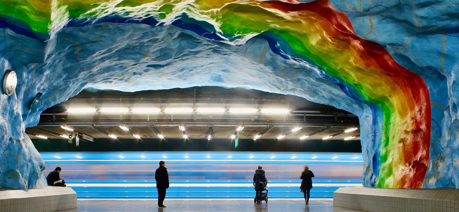 Dünyanın En Uzun Sanat Galerisi: Stockholm Metrosu
