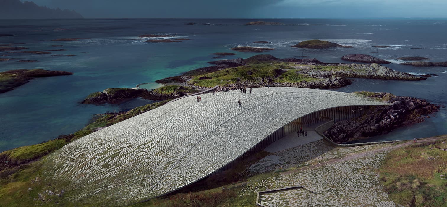 The Whale: Norveç’te Balinalara Adanmış Yeni Mimari Merkez