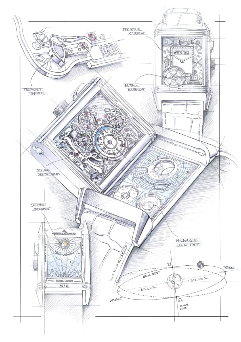 reverso hybris mechanica calibre 185sketch
