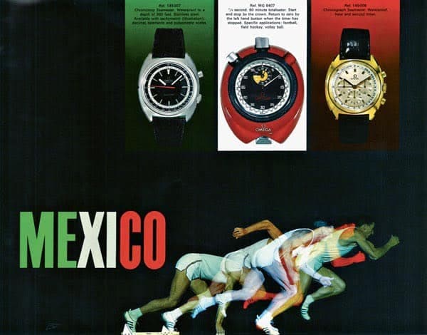 1968 poster for the olympic games in mexico