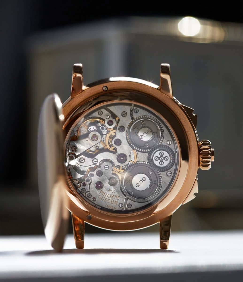 Philippe Dufour Grande et Petite Sonnerie rose gold A Collected Man11 1296x 1