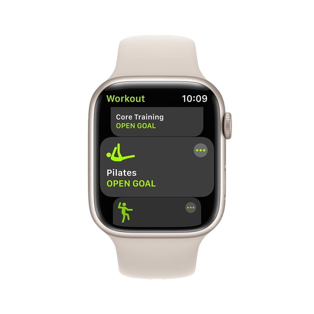 Apple Watch Series 7 watchOS Pilates Workout Facebook