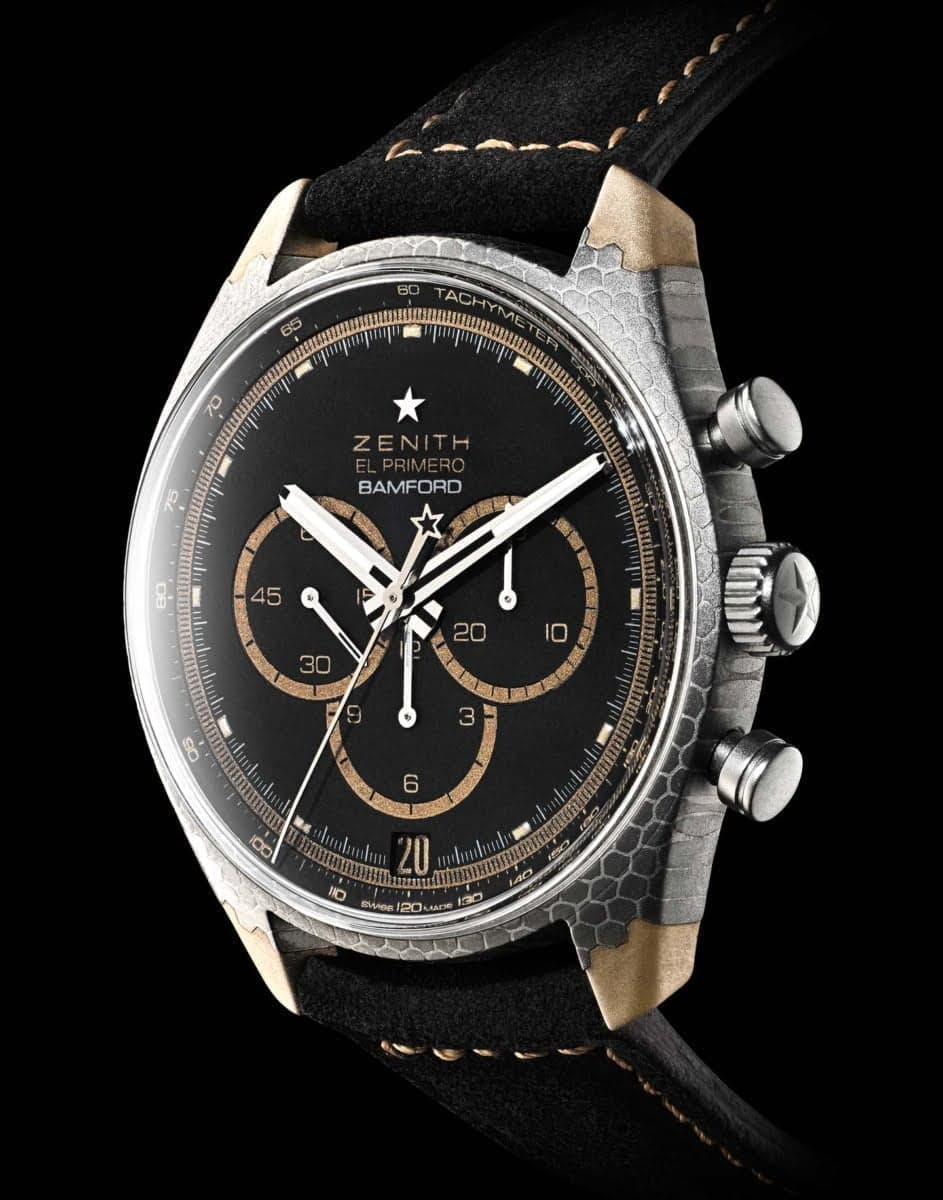 Bamford Watch Department X Black Badger Zenith El Primero Superconductor