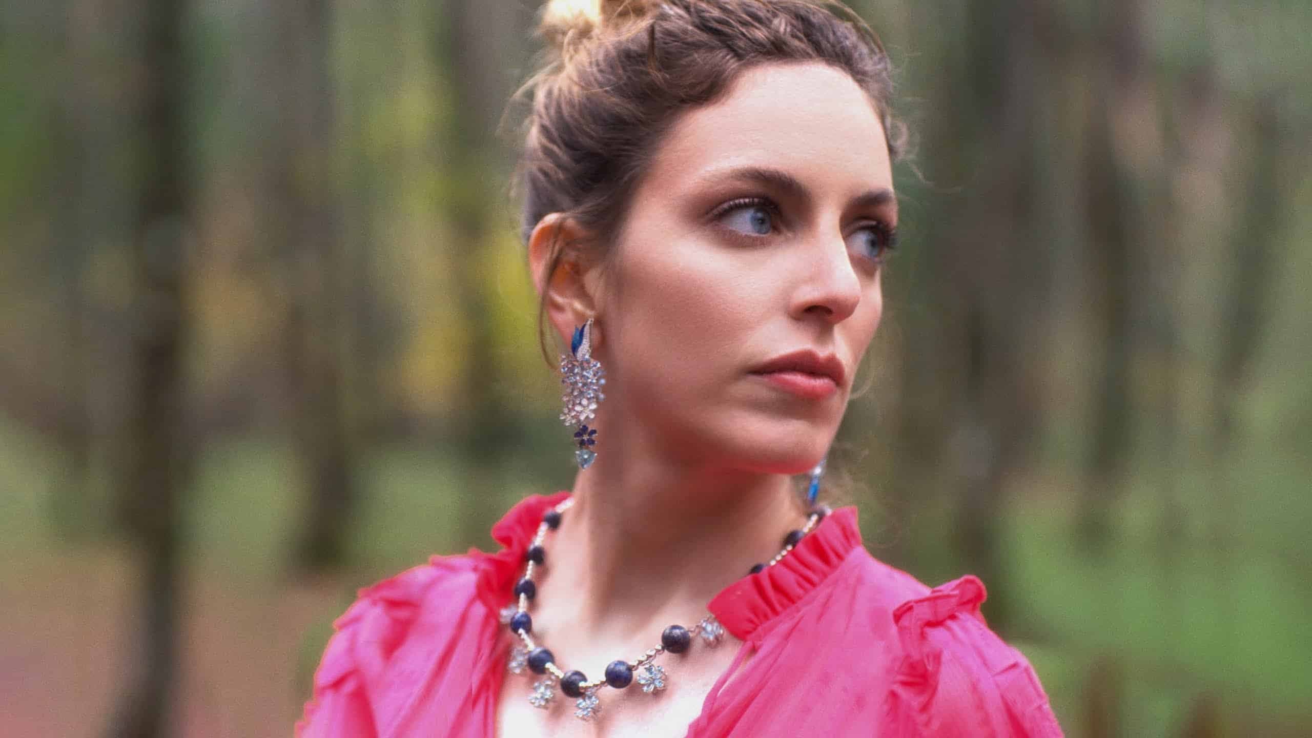 A Jewelry Collection of Daisy and Forget-Me-Not Flowers