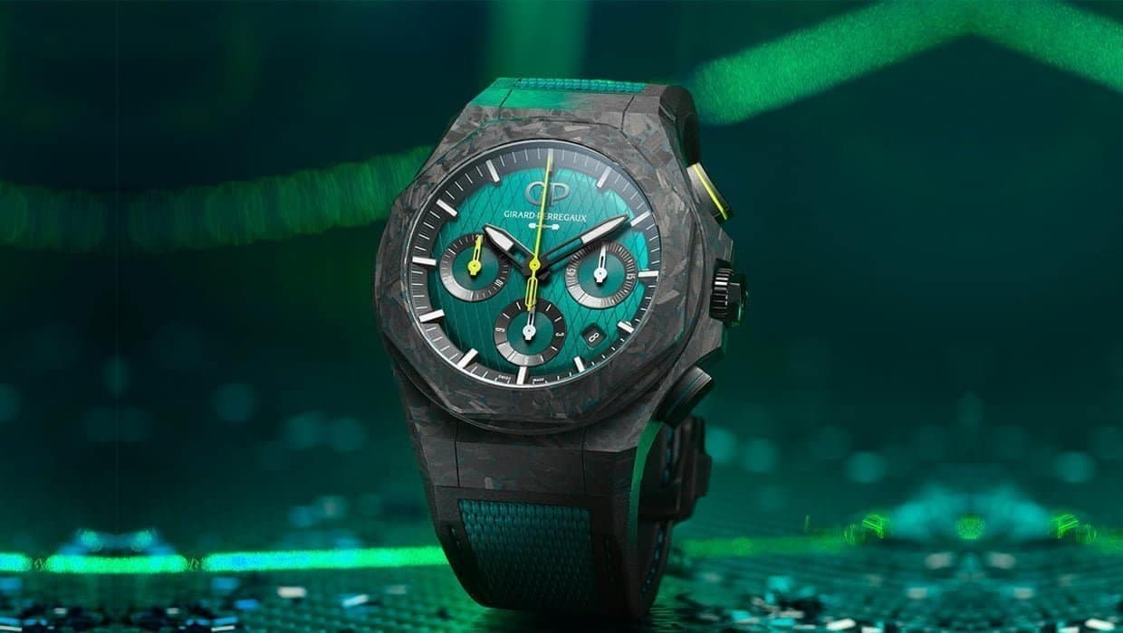 Aston Martin Otomobilinden Saat Kadranina Laureato Absolute Chronograph
