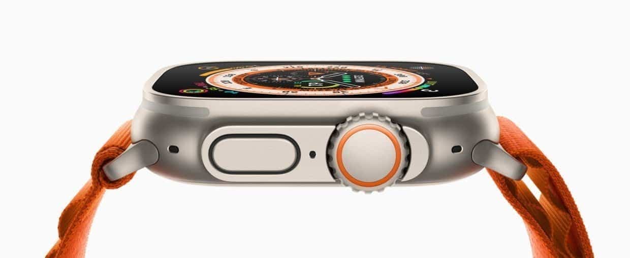 Apple Watch Ultra Orange Alpine Loop Side Button Digital Crown 220907 big