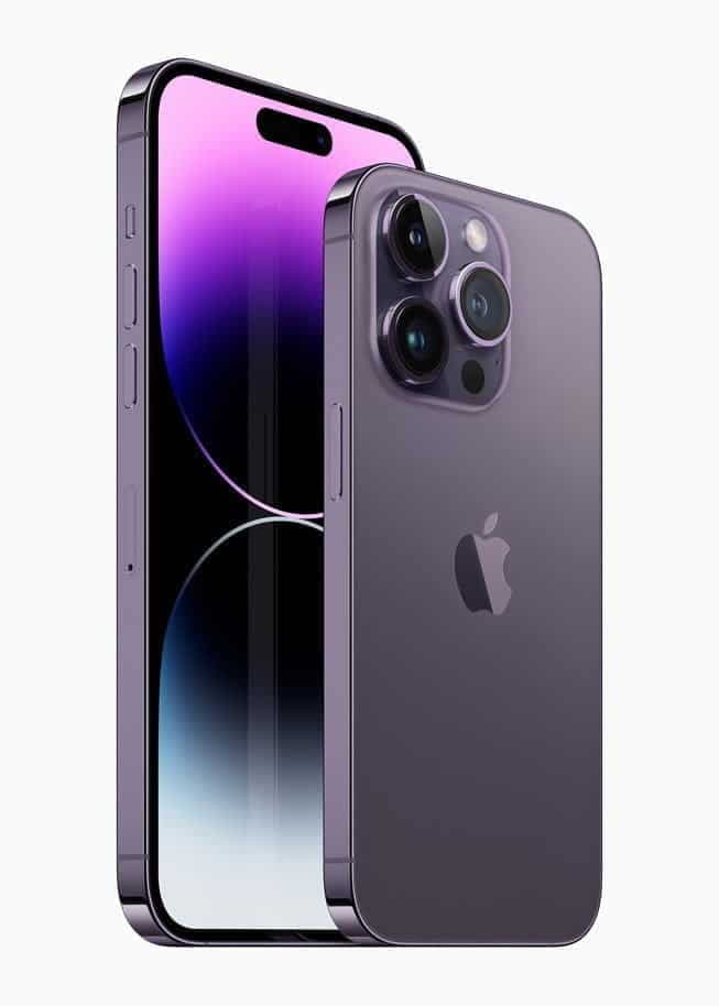 Apple iPhone 14 Pro iPhone 14 Pro Max deep purple 220907 geo inline