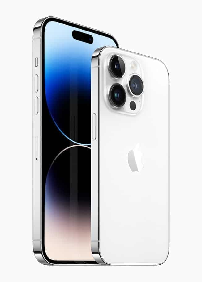 Apple iPhone 14 Pro iPhone 14 Pro Max silver 220907 geo inline 1