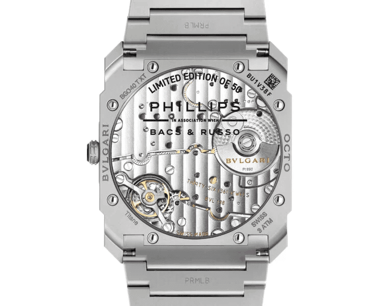 An Octo Finissimo in Collaboration Between Bulgari and Phillips