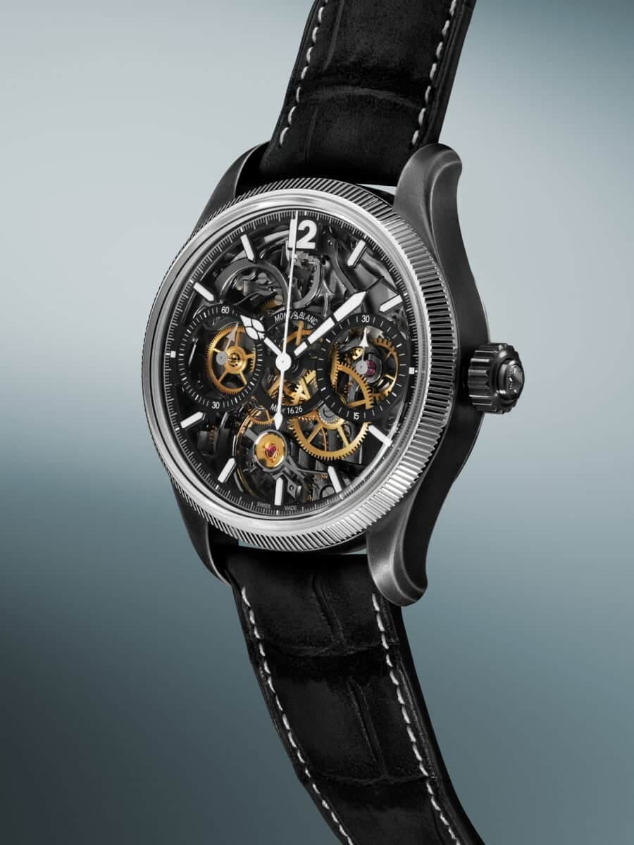 1858 The Unveiled Secret Minerva Monopusher Chronograph Le 88 43mm