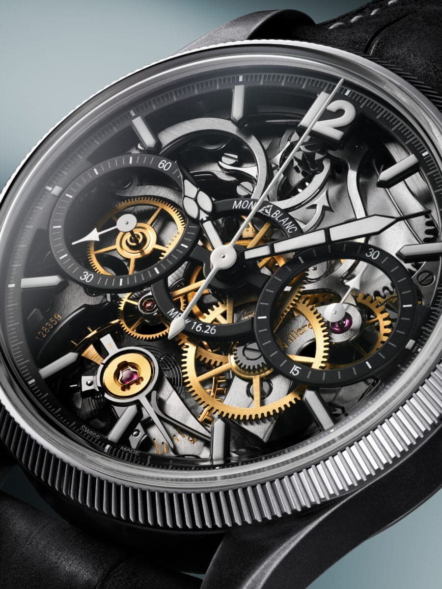 1858 The Unveiled Secret Minerva Monopusher Chronograph Le 88 43mm