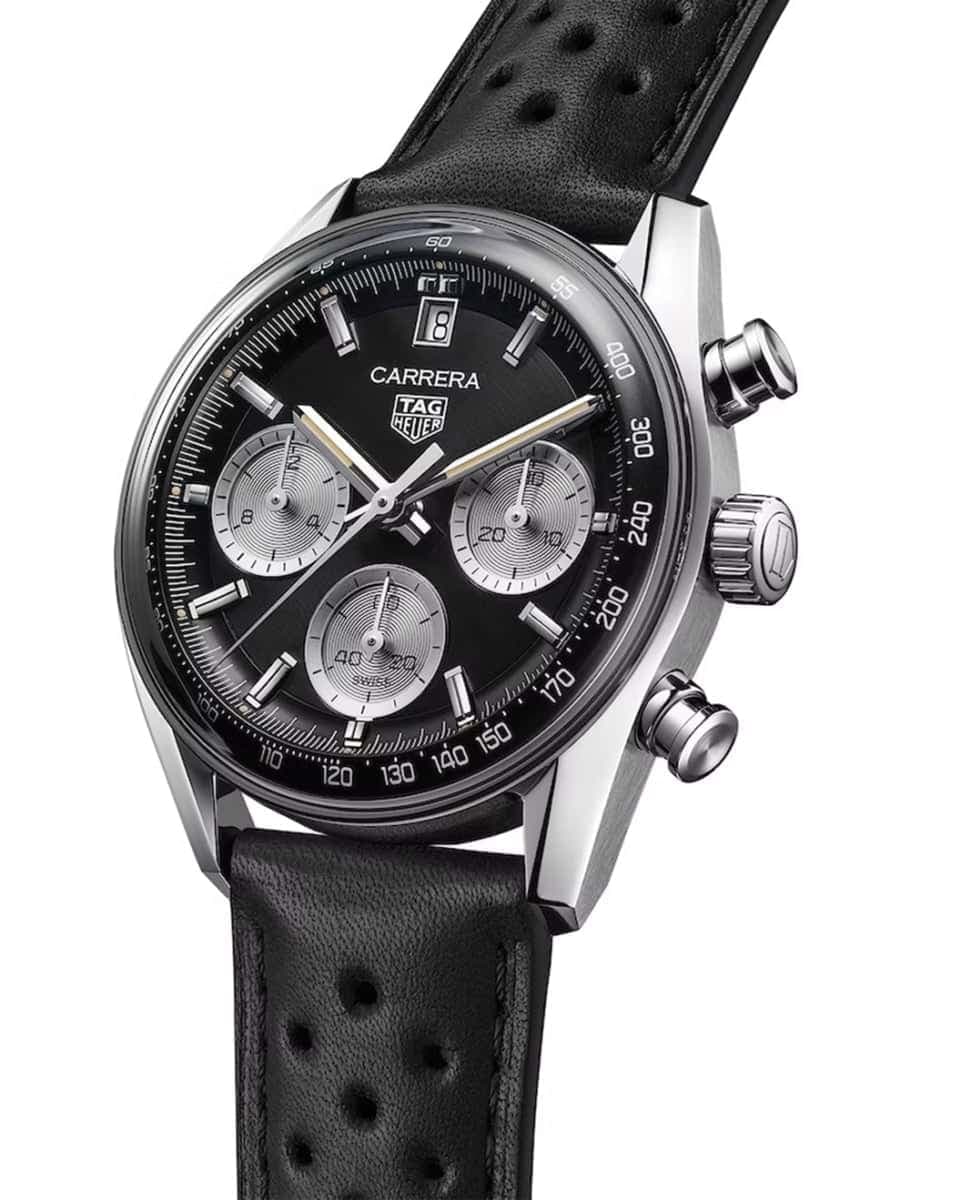 6B tag heuer carrera chronograph glassbox